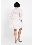 Rochie coastal breeze Alb