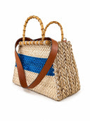 Sofia Cardoni Geanta de plaja Baby Hestia straw-Roz