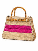Sofia Cardoni Geanta de plaja Baby Hestia straw-Maro