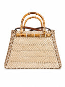 Sofia Cardoni Geanta de plaja Baby Hestia straw-Maro