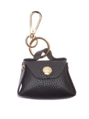 Roberta M Charm Mini pelle naturale Marrone scuro