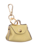 Roberta M Charm Mini pelle naturale Giallo