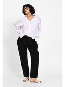 Pantaloni tapered Negru