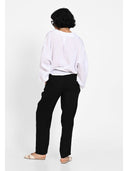 Pantaloni tapered Negru