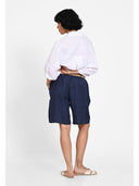 Pantaloni scurti in Albastru