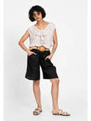 Pantaloni scurti in Negru