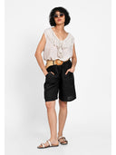 Pantaloni scurti in Negru