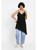 Rochie asimetrică effortless chic Negru