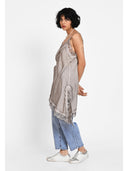 Rochie asimetrică effortless chic Taupe