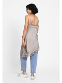 Rochie asimetrică effortless chic Taupe