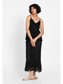 Top minimalist Negru