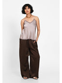 Top minimalist Taupe