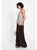Top minimalist Taupe