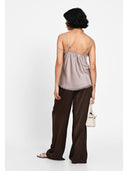 Top minimalist Taupe