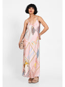 Rochie artistic print Roz