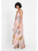 Rochie artistic print Roz