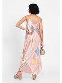 Rochie artistic print Roz