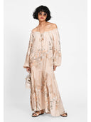 Rochie boho-lux Bej