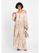 Rochie boho-lux Bej