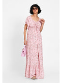 Rochie maxi soft bloom Roz