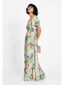 Rochie mediterranean blossom Verde