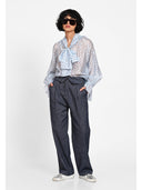 Camasa feminine office chic Albastru