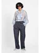 Camasa feminine office chic Albastru