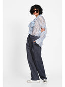 Camasa feminine office chic Albastru