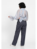 Camasa feminine office chic Albastru