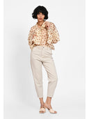 Camasa feminine office chic Galben
