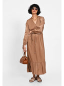 Rochie boho luxe Camel