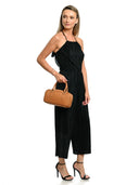 Borsa a tracolla Andreea cognac in vera pelle