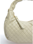 Borsa a tracolla Angela beige in vera pelle