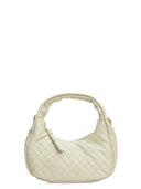 Borsa a tracolla Angela beige in vera pelle