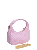 Borsa a tracolla Angela rosa in vera pelle