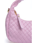 Borsa a tracolla Angela rosa in vera pelle