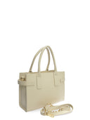 Borse Borsa Loretta Tote, in vera pelle beige