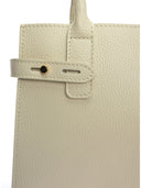 Borse Borsa Loretta Tote, in vera pelle beige