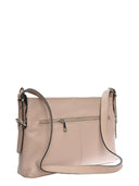 Borsa a tracolla Luiza in pelle naturale rosa