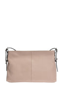 Borsa a tracolla Luiza in pelle naturale rosa