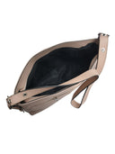 Borsa a tracolla Luiza in pelle naturale rosa