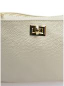 Borse Borsa a tracolla Madalina beige vera pelle