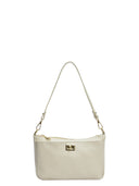 Borse Borsa a tracolla Madalina beige vera pelle