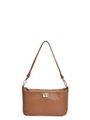 Borse Borsa a tracolla Madalina in pelle naturale Cognac