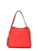 Borsa a mano Florina in vera pelle rossa