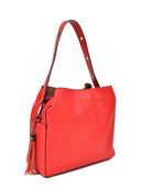 Borsa a mano Florina in vera pelle rossa