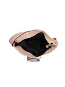 Borsa a tracolla Benedicte rosa in vera pelle