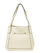 Borsa tote Angelica beige in vera pelle