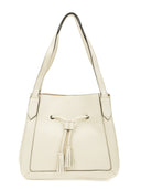 Borsa tote Angelica beige in vera pelle
