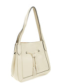 Borsa tote Angelica beige in vera pelle